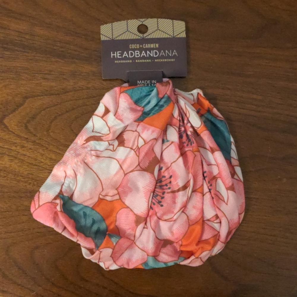 Coco + Carmen Floral Summer Headband Bandana